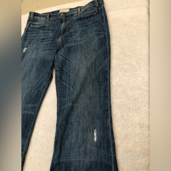 Current Elliott Charlie Pant Champion 1970s Flare Trouser Relaxed Jeans 30 - Picture 6 of 16